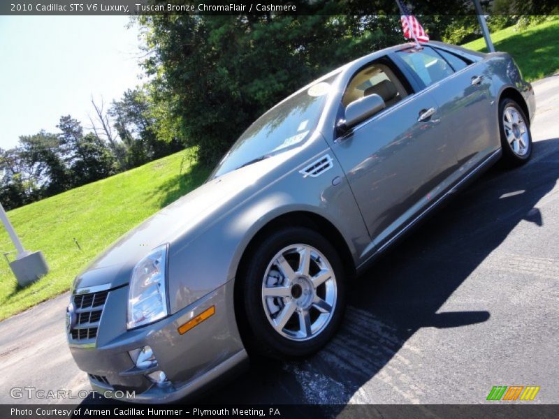 Tuscan Bronze ChromaFlair / Cashmere 2010 Cadillac STS V6 Luxury