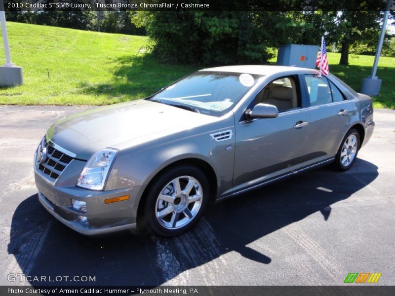 Tuscan Bronze ChromaFlair / Cashmere 2010 Cadillac STS V6 Luxury