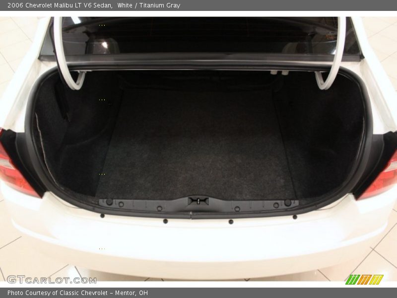 White / Titanium Gray 2006 Chevrolet Malibu LT V6 Sedan