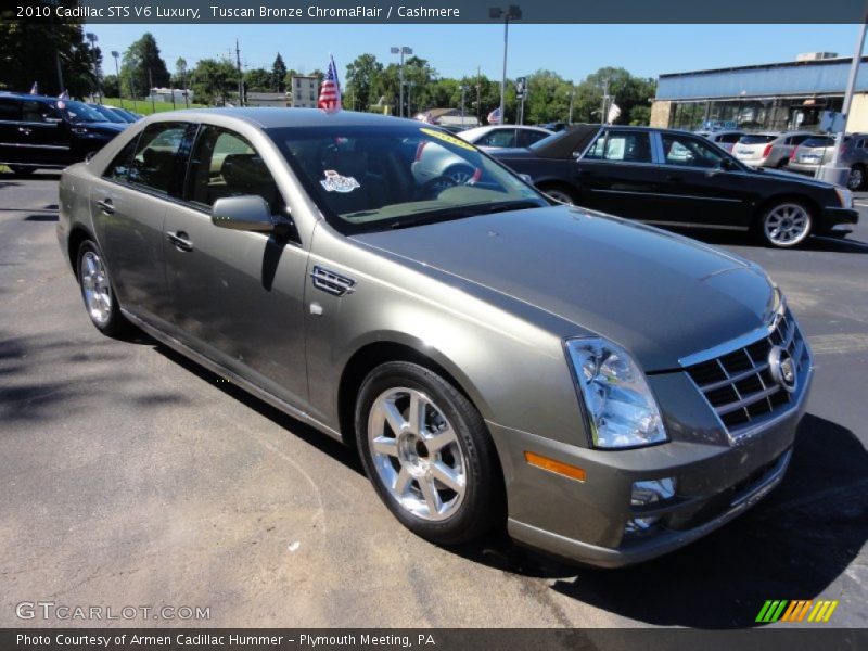 Tuscan Bronze ChromaFlair / Cashmere 2010 Cadillac STS V6 Luxury