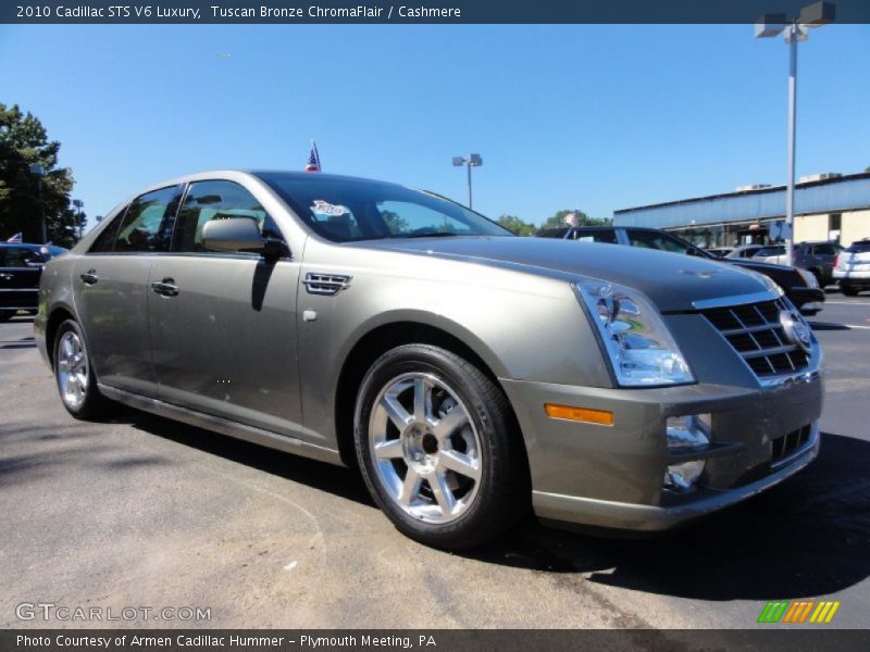 Tuscan Bronze ChromaFlair / Cashmere 2010 Cadillac STS V6 Luxury