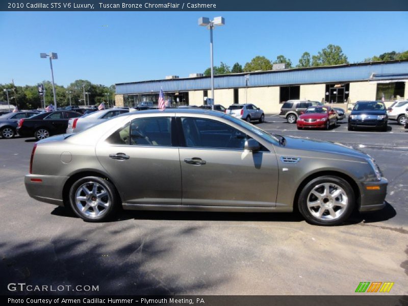 Tuscan Bronze ChromaFlair / Cashmere 2010 Cadillac STS V6 Luxury
