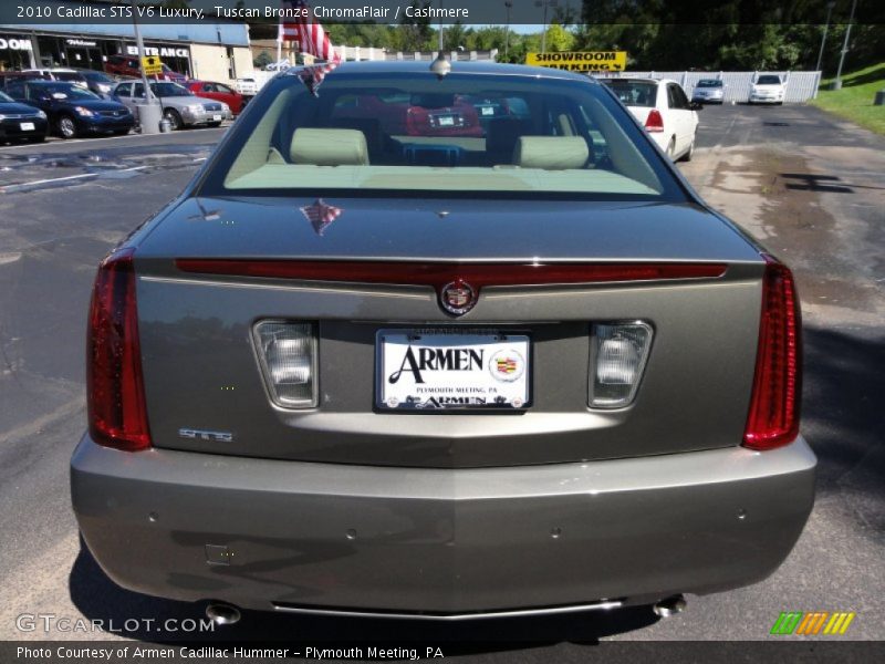 Tuscan Bronze ChromaFlair / Cashmere 2010 Cadillac STS V6 Luxury