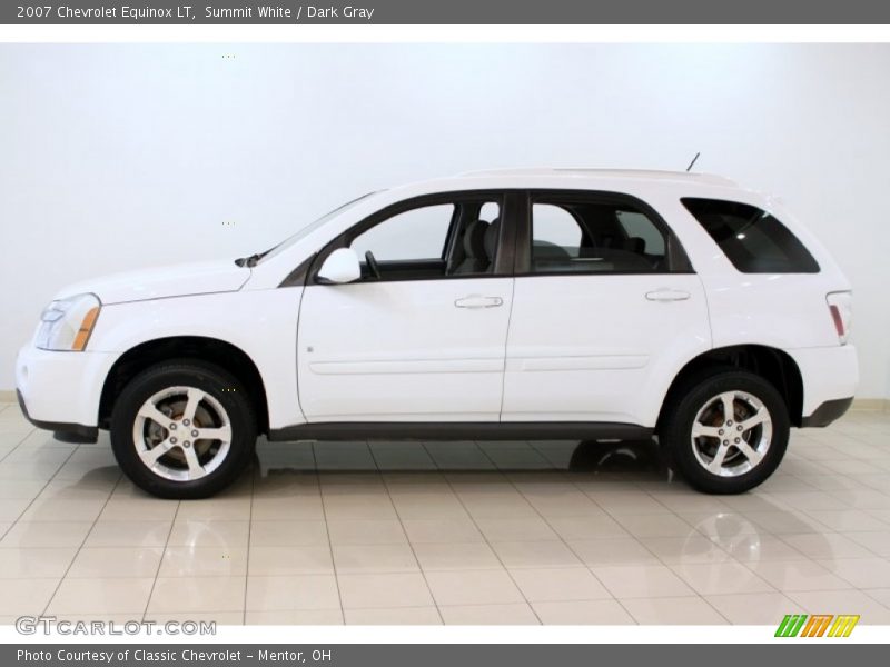 Summit White / Dark Gray 2007 Chevrolet Equinox LT
