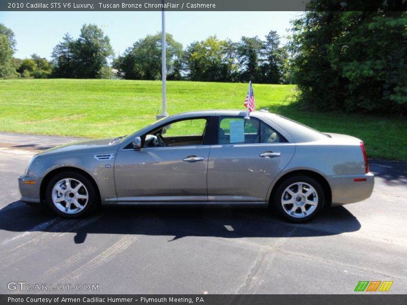 Tuscan Bronze ChromaFlair / Cashmere 2010 Cadillac STS V6 Luxury