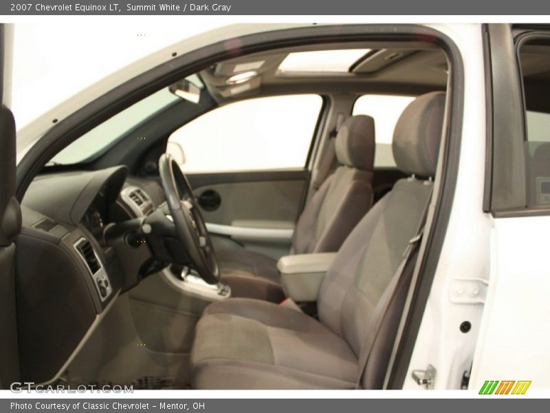 Summit White / Dark Gray 2007 Chevrolet Equinox LT