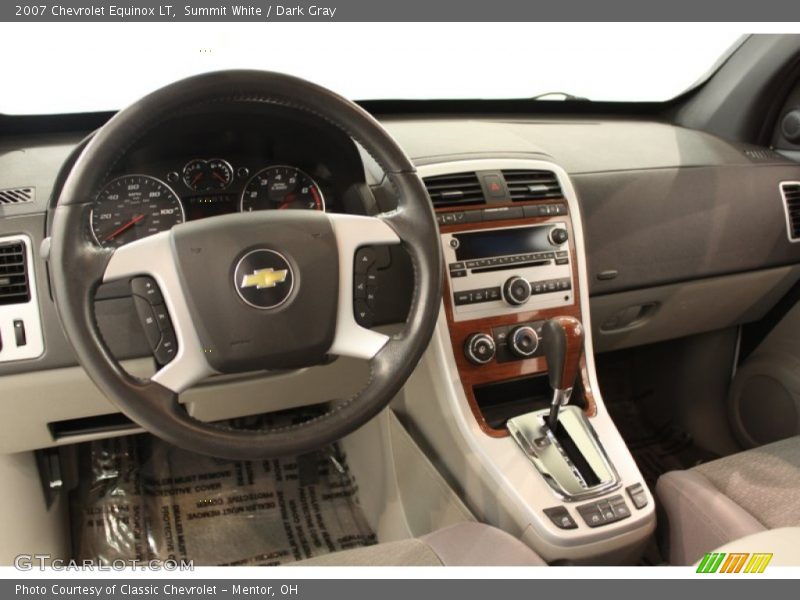 Summit White / Dark Gray 2007 Chevrolet Equinox LT