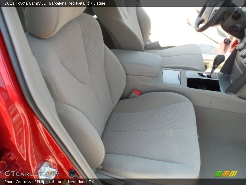 Barcelona Red Metallic / Bisque 2011 Toyota Camry LE