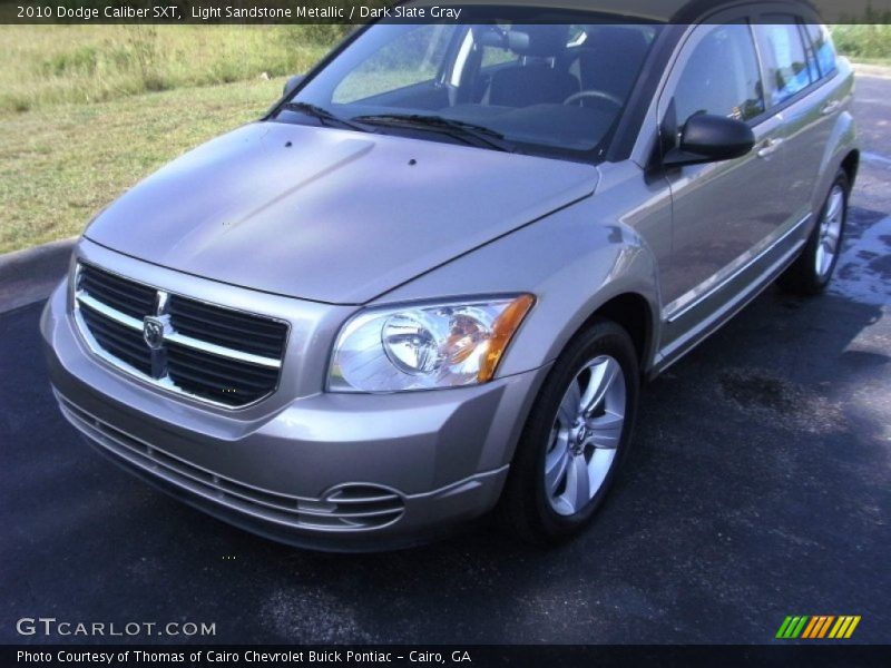 Light Sandstone Metallic / Dark Slate Gray 2010 Dodge Caliber SXT