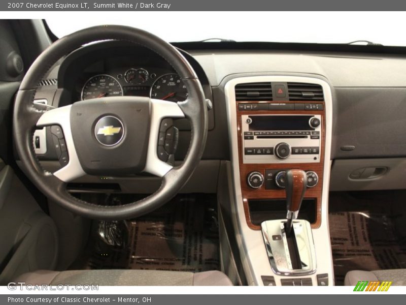 Summit White / Dark Gray 2007 Chevrolet Equinox LT