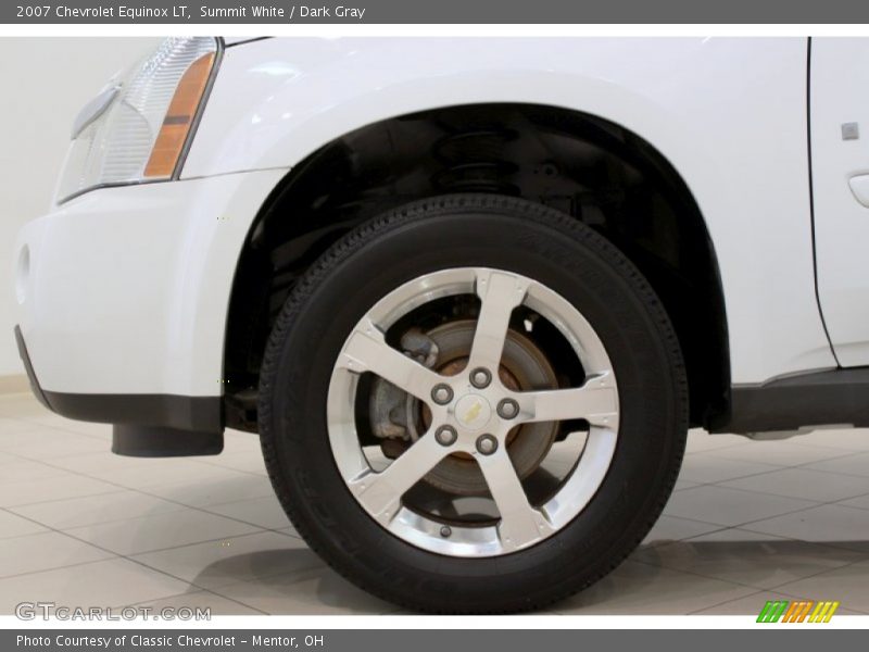 Summit White / Dark Gray 2007 Chevrolet Equinox LT