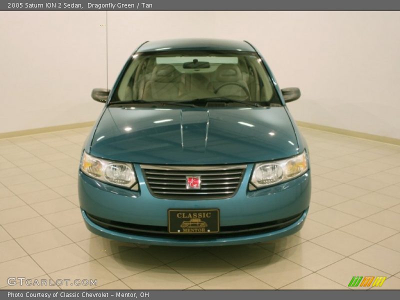 Dragonfly Green / Tan 2005 Saturn ION 2 Sedan