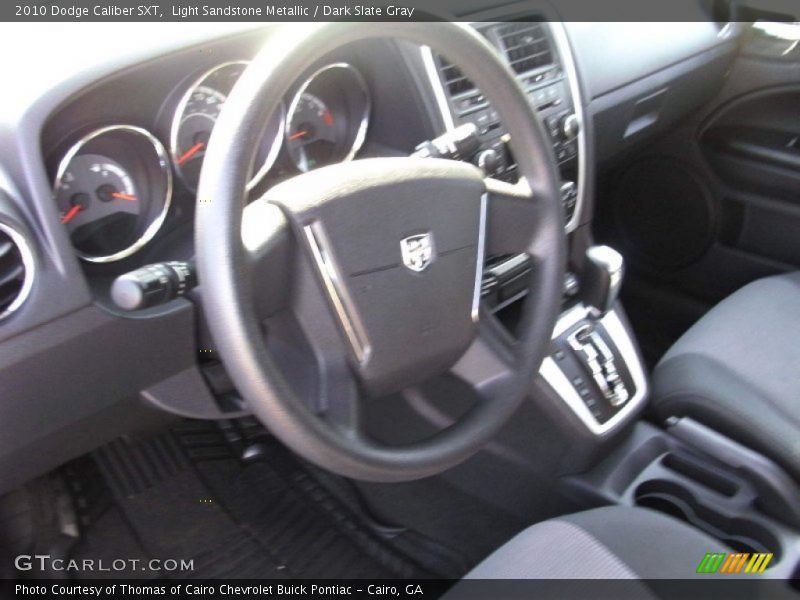 Light Sandstone Metallic / Dark Slate Gray 2010 Dodge Caliber SXT