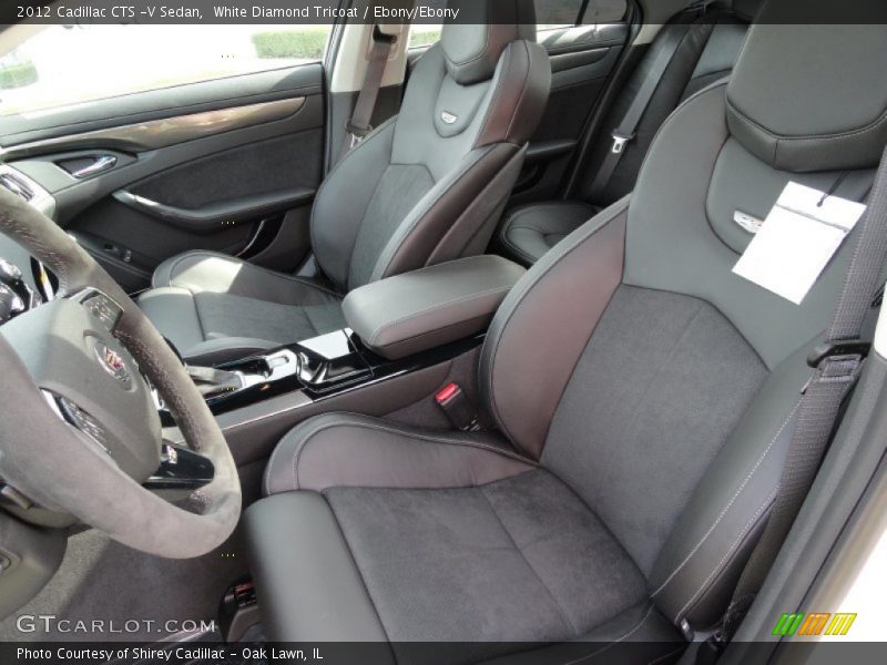  2012 CTS -V Sedan Ebony/Ebony Interior