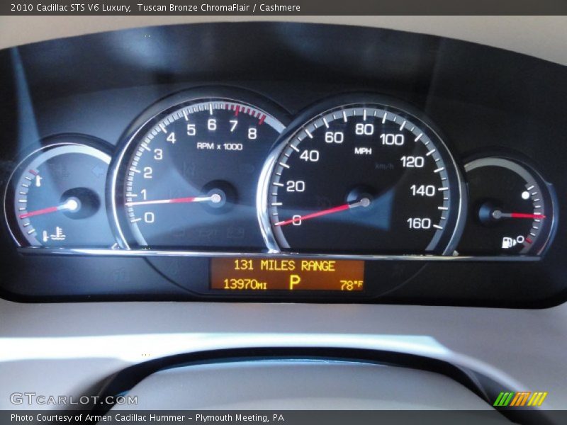 Tuscan Bronze ChromaFlair / Cashmere 2010 Cadillac STS V6 Luxury