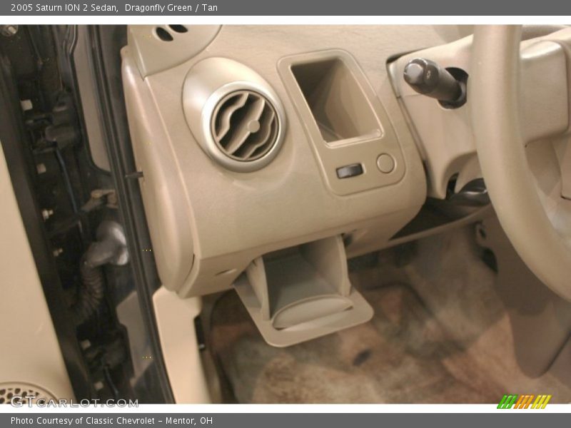 Dragonfly Green / Tan 2005 Saturn ION 2 Sedan