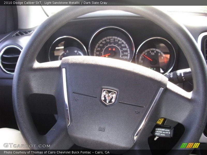 Light Sandstone Metallic / Dark Slate Gray 2010 Dodge Caliber SXT