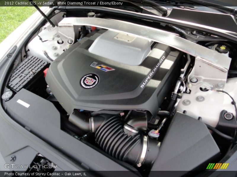 2012 CTS -V Sedan Engine - 6.2 Liter Eaton Supercharged OHV 16-Valve V8