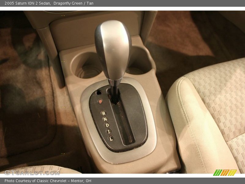 Dragonfly Green / Tan 2005 Saturn ION 2 Sedan