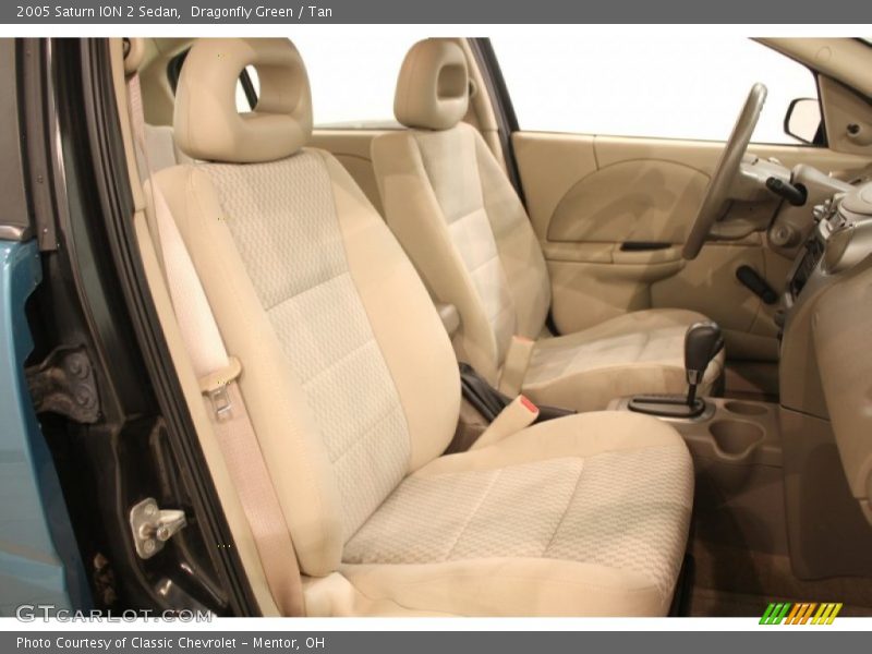 Dragonfly Green / Tan 2005 Saturn ION 2 Sedan