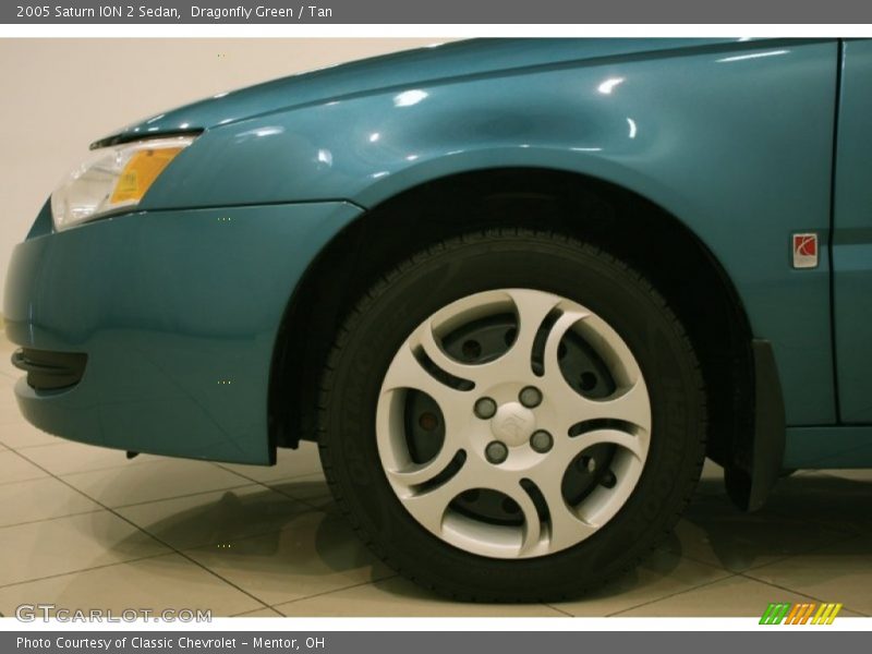 Dragonfly Green / Tan 2005 Saturn ION 2 Sedan