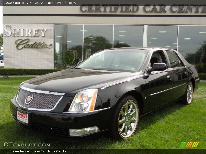Black Raven / Ebony 2008 Cadillac DTS Luxury