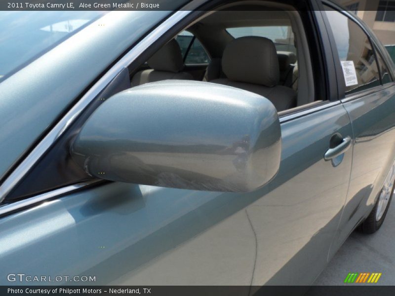 Aloe Green Metallic / Bisque 2011 Toyota Camry LE