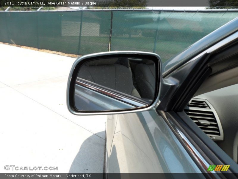 Aloe Green Metallic / Bisque 2011 Toyota Camry LE