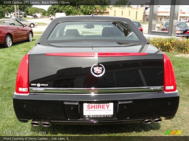 Black Raven / Ebony 2008 Cadillac DTS Luxury