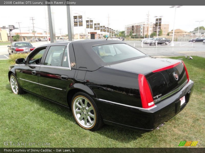 Black Raven / Ebony 2008 Cadillac DTS Luxury