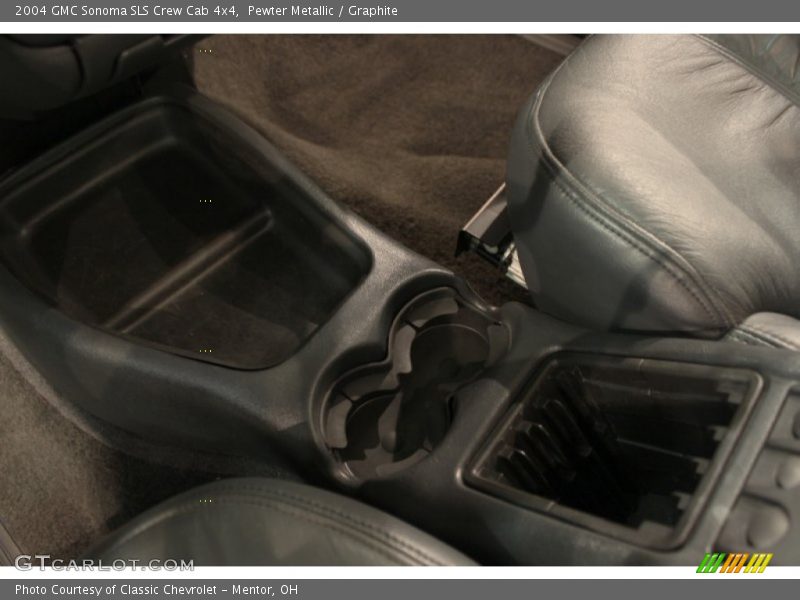 Pewter Metallic / Graphite 2004 GMC Sonoma SLS Crew Cab 4x4