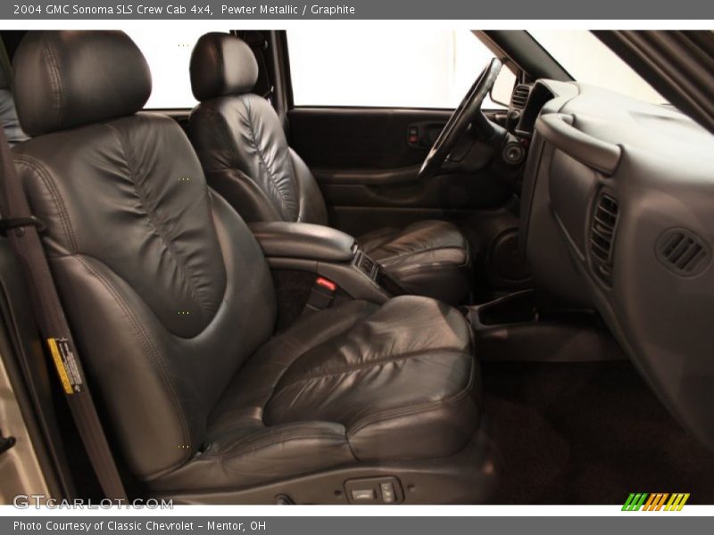 Pewter Metallic / Graphite 2004 GMC Sonoma SLS Crew Cab 4x4