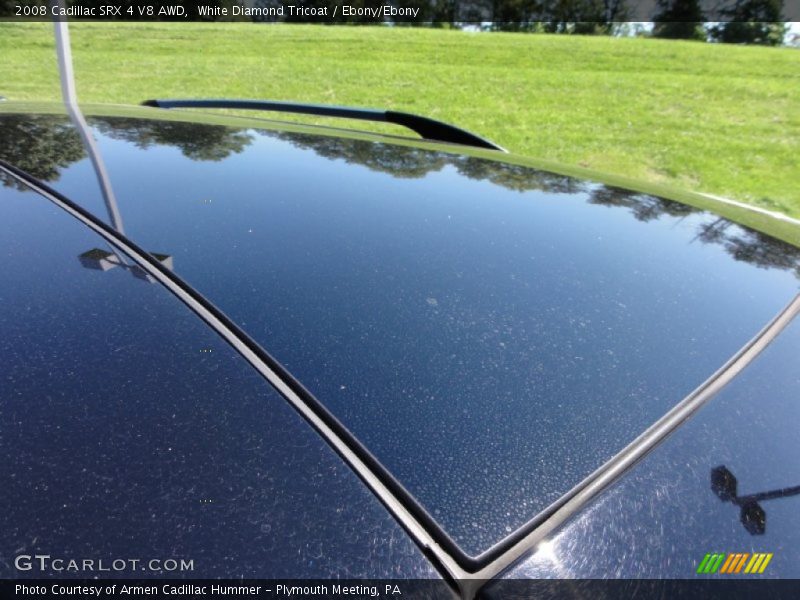 Sunroof of 2008 SRX 4 V8 AWD
