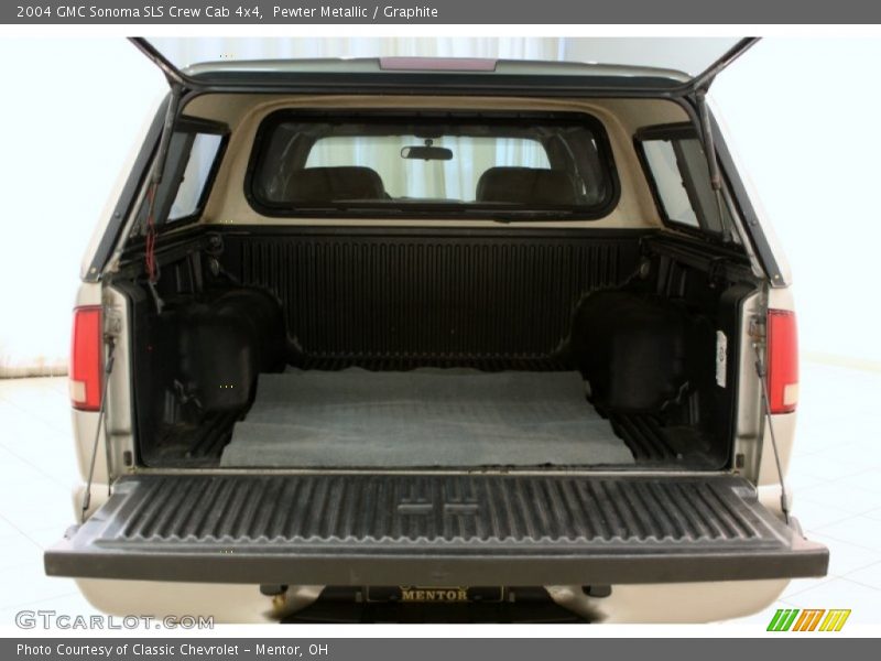 Pewter Metallic / Graphite 2004 GMC Sonoma SLS Crew Cab 4x4