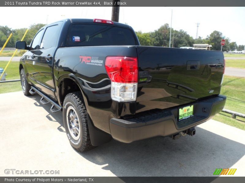 Black / Black 2011 Toyota Tundra TRD Rock Warrior CrewMax 4x4