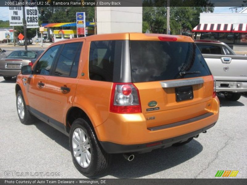 Tambora Flame Orange / Ebony Black 2008 Land Rover LR2 SE