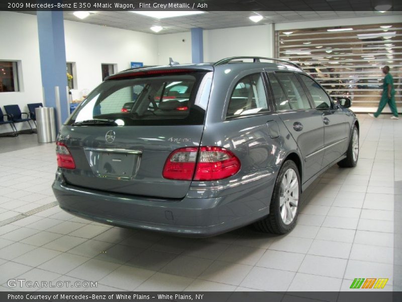 Flint Grey Metallic / Ash 2009 Mercedes-Benz E 350 4Matic Wagon