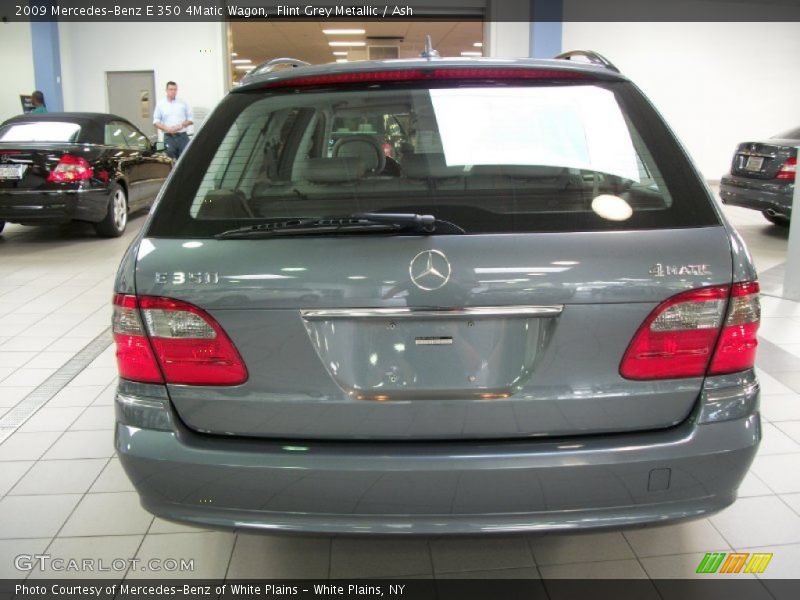 Flint Grey Metallic / Ash 2009 Mercedes-Benz E 350 4Matic Wagon