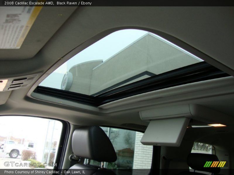 Black Raven / Ebony 2008 Cadillac Escalade AWD