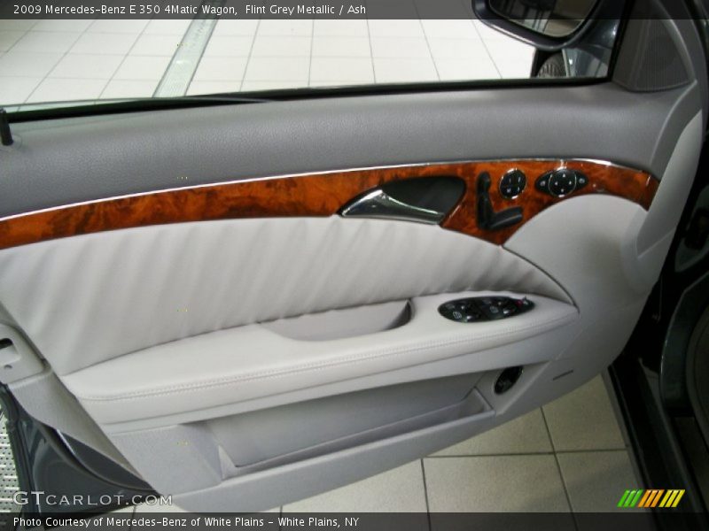 Flint Grey Metallic / Ash 2009 Mercedes-Benz E 350 4Matic Wagon