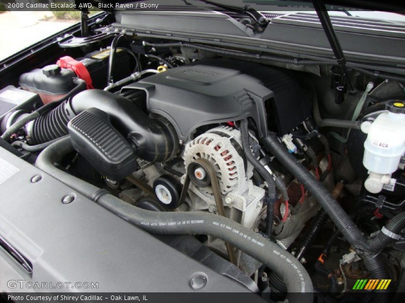Black Raven / Ebony 2008 Cadillac Escalade AWD