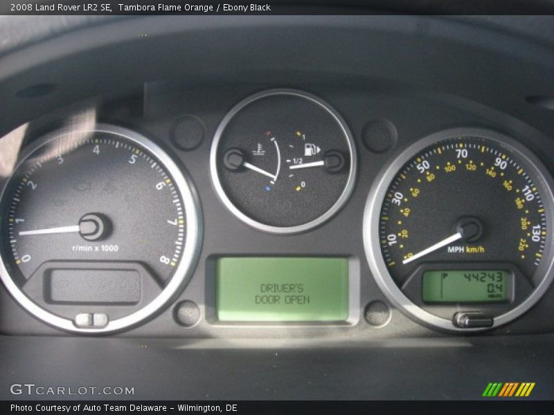  2008 LR2 SE SE Gauges