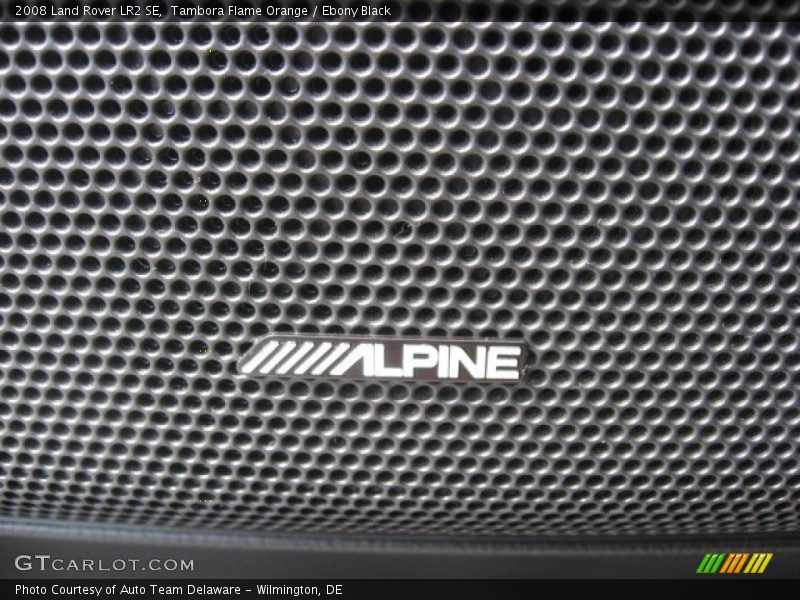 Audio System of 2008 LR2 SE