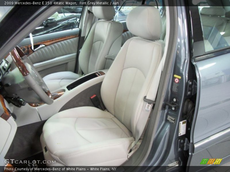 Flint Grey Metallic / Ash 2009 Mercedes-Benz E 350 4Matic Wagon