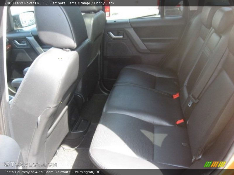  2008 LR2 SE Ebony Black Interior