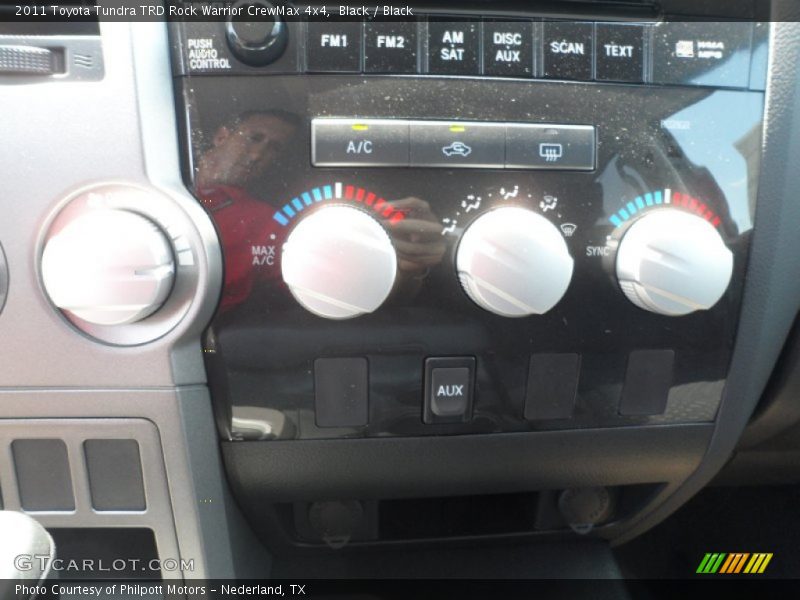 Controls of 2011 Tundra TRD Rock Warrior CrewMax 4x4