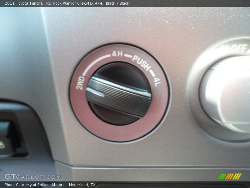 Controls of 2011 Tundra TRD Rock Warrior CrewMax 4x4
