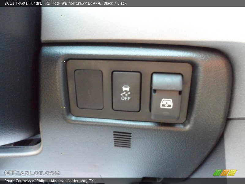 Controls of 2011 Tundra TRD Rock Warrior CrewMax 4x4
