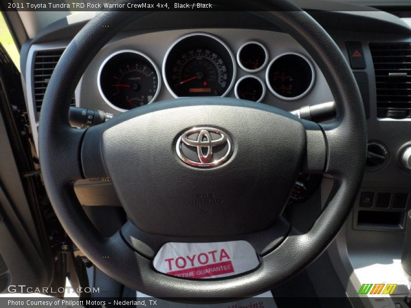  2011 Tundra TRD Rock Warrior CrewMax 4x4 Steering Wheel