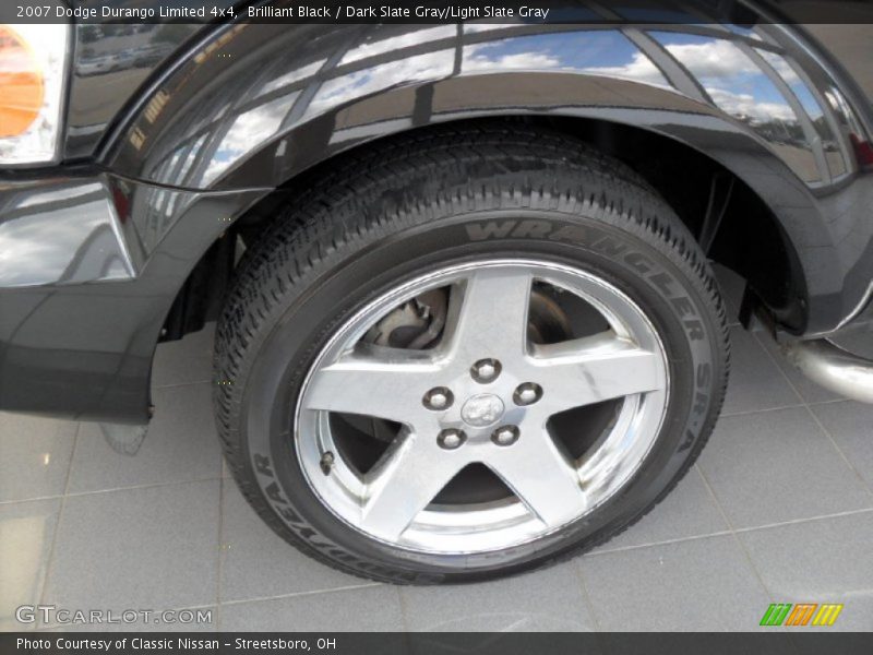 Brilliant Black / Dark Slate Gray/Light Slate Gray 2007 Dodge Durango Limited 4x4